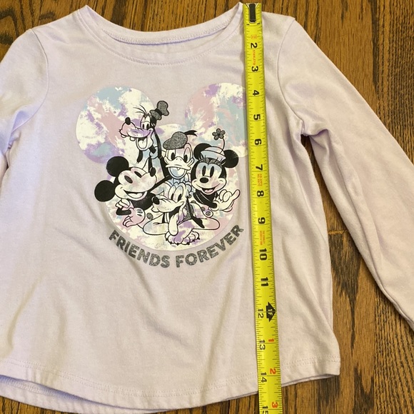 Disney Jumping Beans long sleeve tee. Light purple, size 4T - Picture 4 of 7
